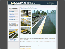 Tablet Screenshot of magmasafety.co.uk